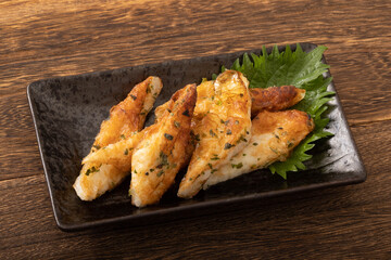 笹かまの磯辺揚げ