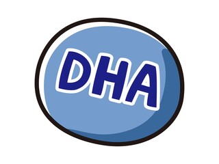 DHAのキャラクターのイラスト