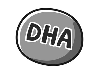 DHAのキャラクターのイラスト