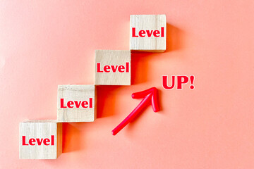 レベルアップ(LevelUp)と矢印
