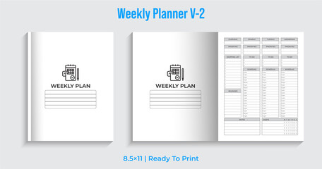 Editable Weekly Planner, 2023 Calendar Agenda Planner 2023 | Weekly Schedule 2023