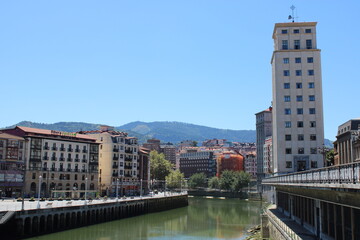 Obraz premium view of the town