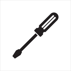 screwdriver icon vector design template