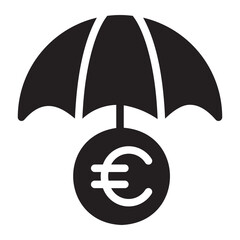 Euro glyph icon