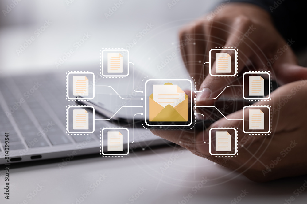 Aufkleber IT professionals utilize a Document Management System (DMS), an online documentation database, and process automation to handle files.