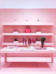 pink store clothing
