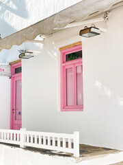 mykonos window