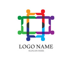 Community, network and social icon