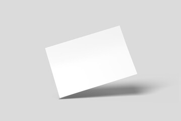 Landscape flyer mockup