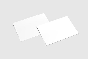 Landscape flyer mockup