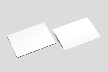 Landscape flyer mockup