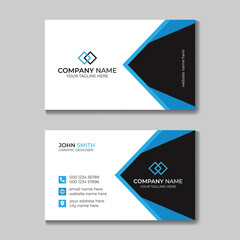 Corporate Clean Professional Business Card Template Design