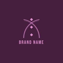 The logo is a combination of lines and squares that make up people and buildings.