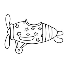 airplane-fighter plane USA , American USA 4th July concept