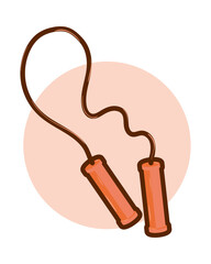 skipping rope sport icon