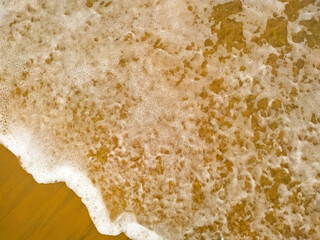 Beautiful beach with tropical sea and waves