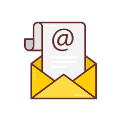 Email Marketing icon in vector. Logotype