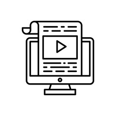 Digital Marketing icon in vector. Logotype