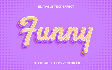 funny morning 3d text effect with simple theme. colorful typography template for minimalist tittle