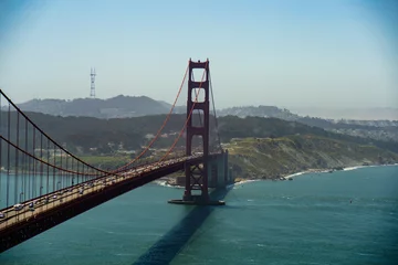 Velvet curtains Golden Gate Bridge golden gate bridge