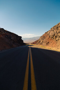 road to the desert