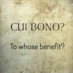 whose benefit Lat