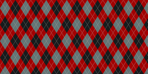 seamless Argyle pattern for banners, cards, flyers, social media wallpapers, etc.