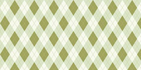 Argyle basic seamless texture brown rhombus pattern