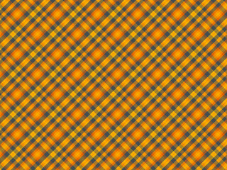 blue orange tartan fabric texture diagonal little pattern seamless vector illustration