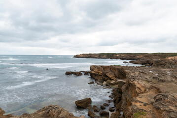 beach and rocks