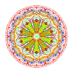 Mandala colorata