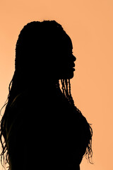 African Woman Silhouette