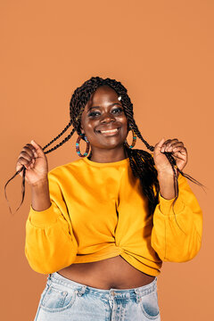 Happy African Woman Portrait