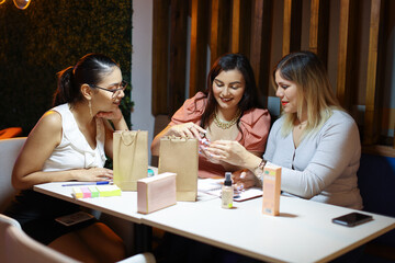 Entrepeneur Women Packing Products of Business Smiling