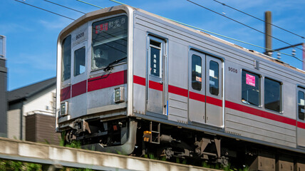 Obraz premium 通勤電車群