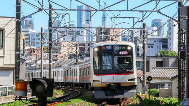 通勤電車群