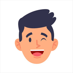 Boy Face Avatar Profile Picture