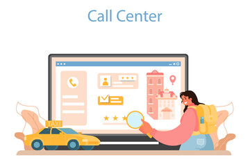 Booking a hotel online service or platform. Traveling and tourism planning