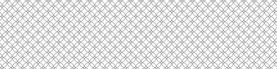 シンプルな日本の伝統模様の星七宝の背景グラフィック素材