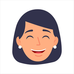 Woman Face Avatar Profile Picture