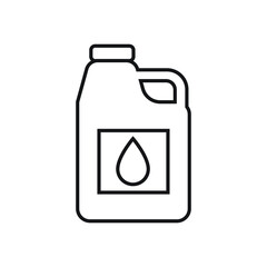 Machine oil icon design. vector illustration
