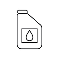 Machine oil icon design. vector illustration