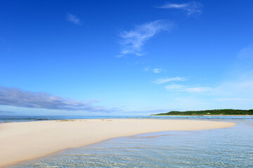 Fototapeta na wymiar 沖縄のきれいな海の風景