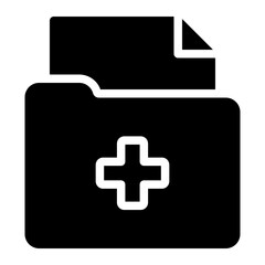 Obraz premium files glyph icon