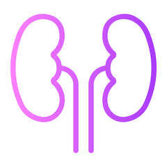 kidney gradient icon