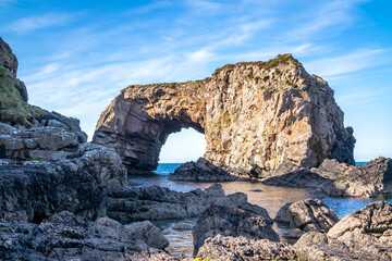 The Great Pollet Sea Arch, Fanad Peninsula, County Donegal, Ireland