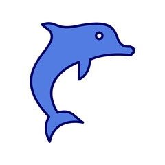 Fototapeta premium Dolphin Icon