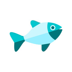 Obraz premium Fish Icon