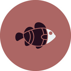 Clown Fish Icon