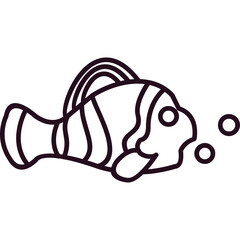 Clown Fish Icon